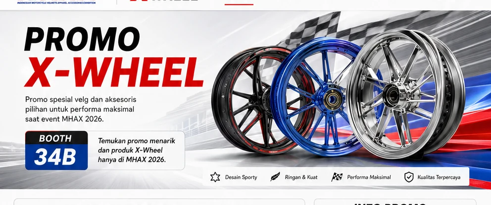 Tampilan brand X-Wheel