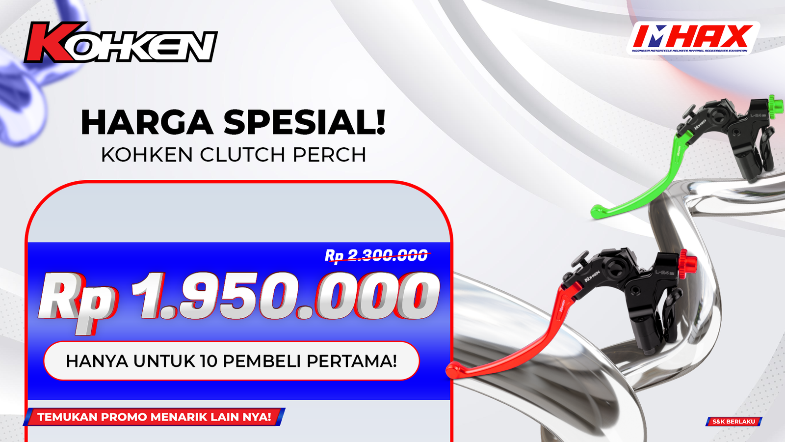 Kohken Clutch Perch Rp1.950.000